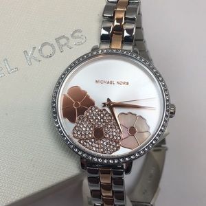 NEW Michael Kors Floral Charley Watch